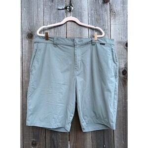 Travis Mathew Men's Size 38 Gray Polyester Golf‎ Casual Shorts